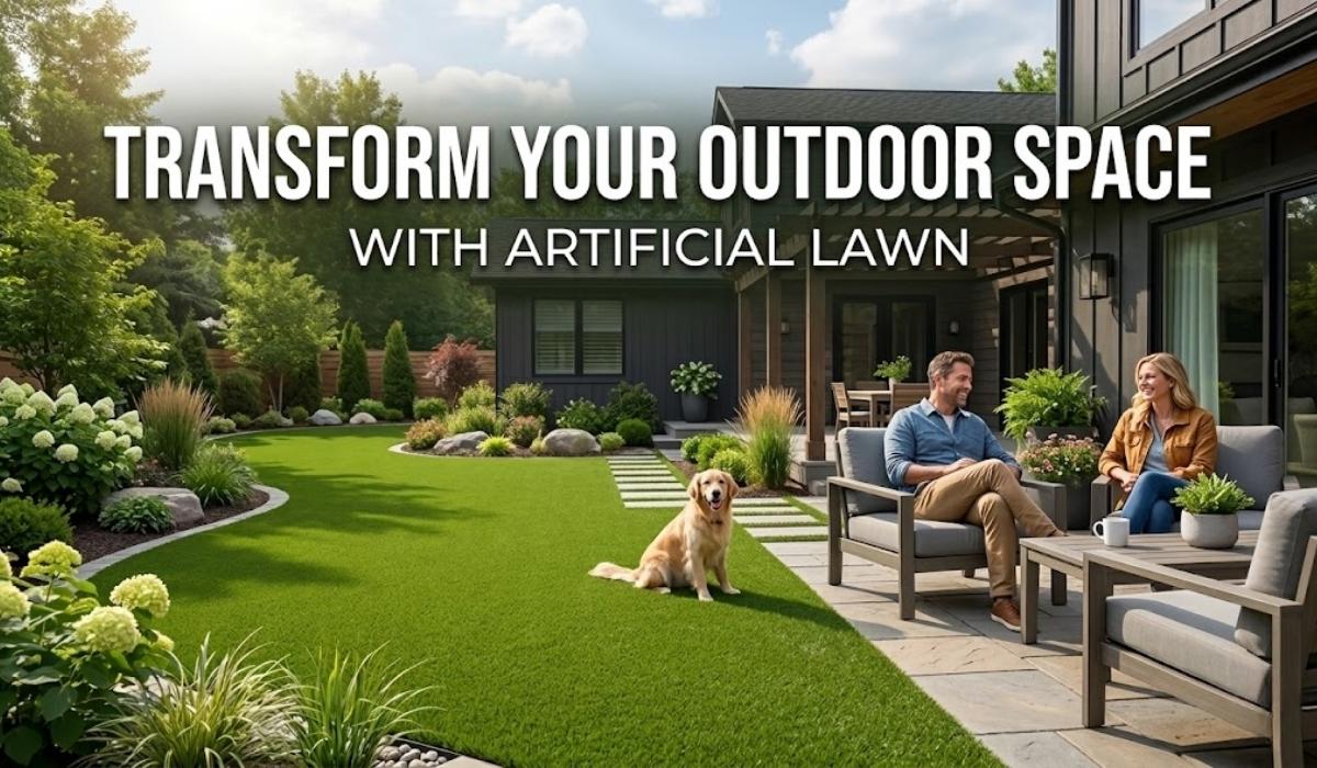 Transform Your Outdoor Space with Artificial Lawn